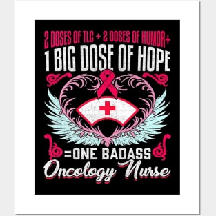 Badass Oncology Nurses Day Posters and Art